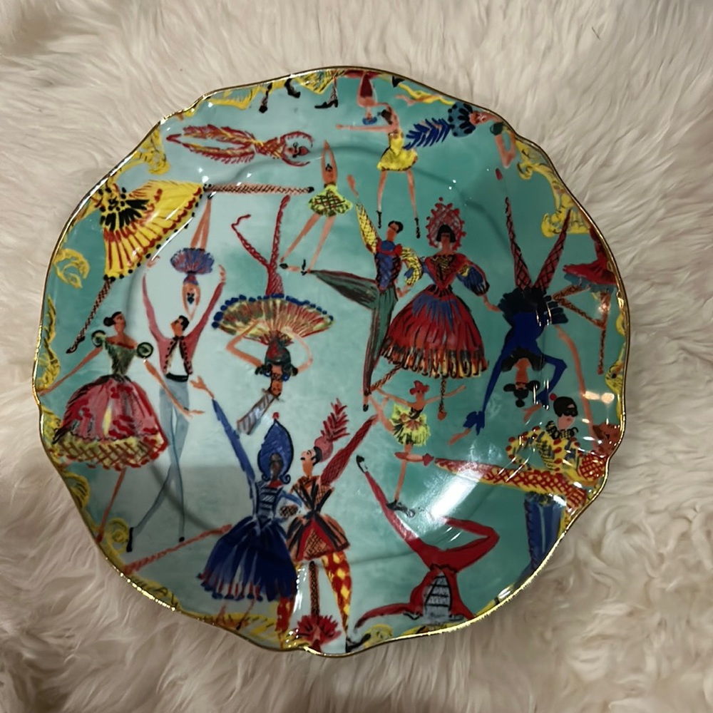 Anthropologie x Pauline de Roussy de Sales plate